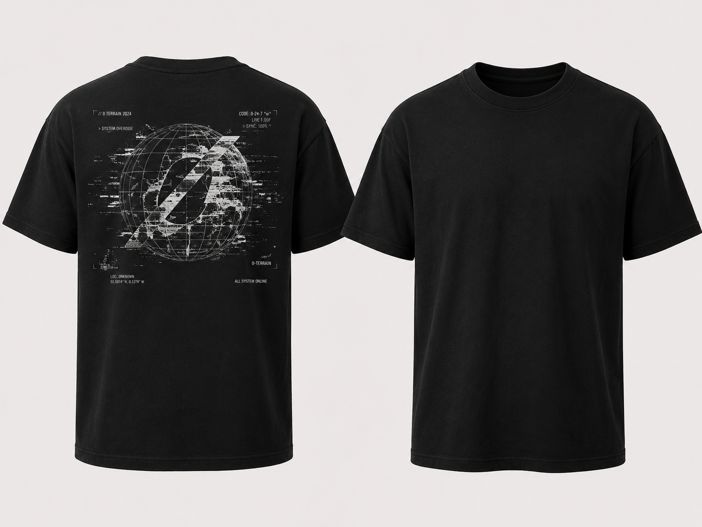 Premium Oversized Streetwear T-Shirt met Graphic Backprint