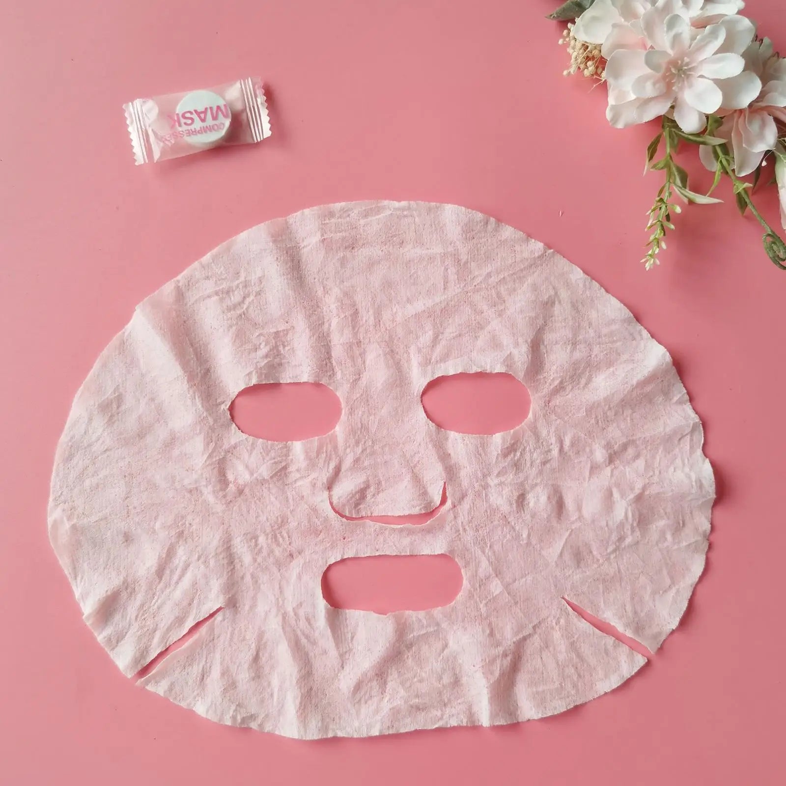 30/50PCS Compressed Face Mask Tablets – Portable DIY Cotton Sheet Masks