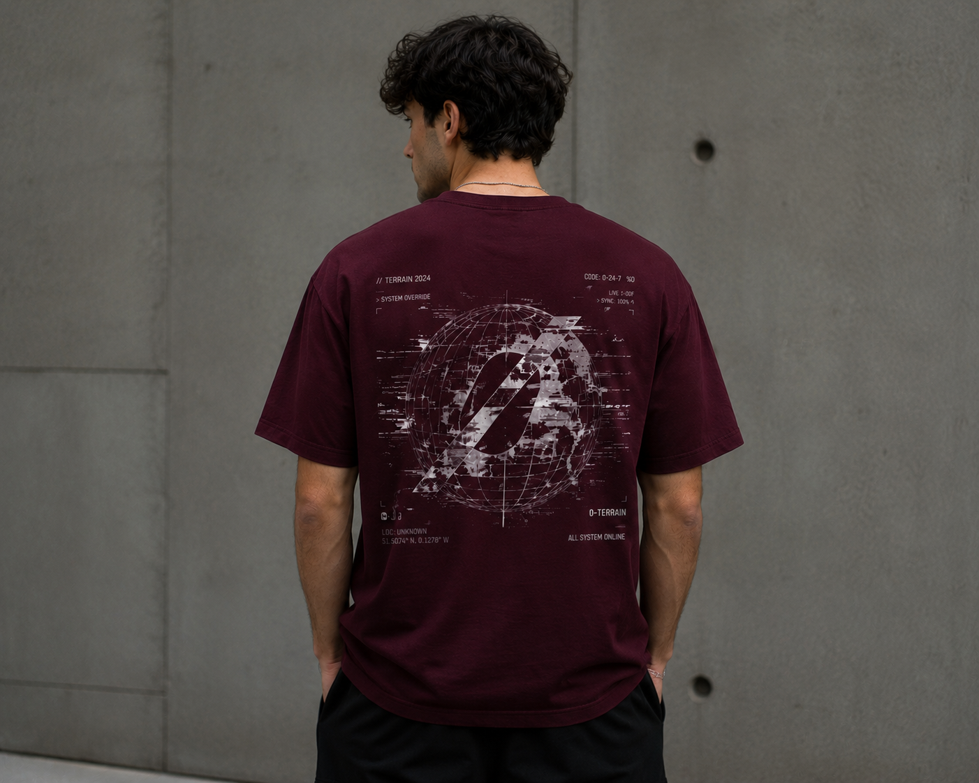 Premium Oversized Streetwear T-Shirt met Graphic Backprint