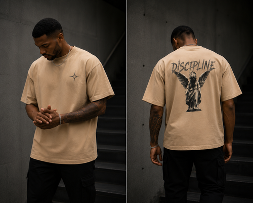 DISCIPLINE Angel Oversized T-Shirt